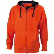 Hoody "orange" Herren 