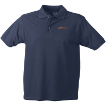 Polohemd Herren "blau" 