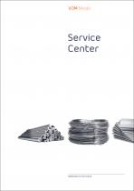 Broschüre "Service Center" 