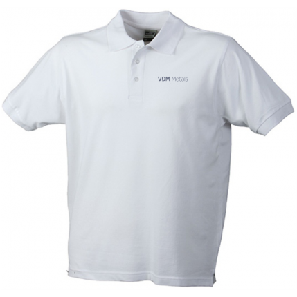 Polohemd Herren "Weiß" 