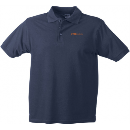 Polohemd Herren "blau" 