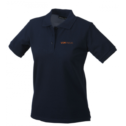 Polohemd Damen "blau" 