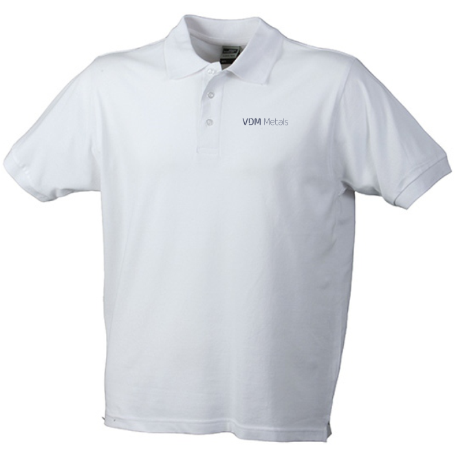 Polohemd Herren "Weiß" 