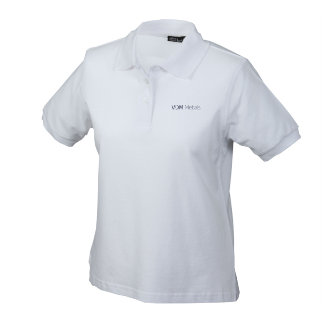 Polohemd Damen "Weiß" 