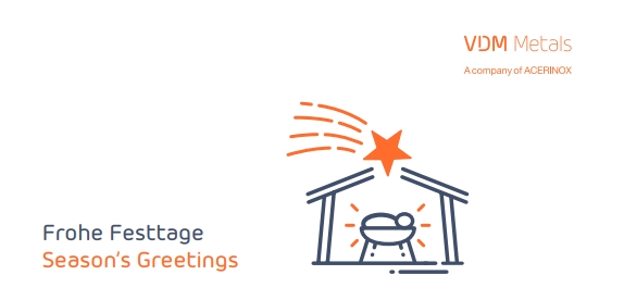 VDM Weihnachtskarte inkl. Briefumschlag 