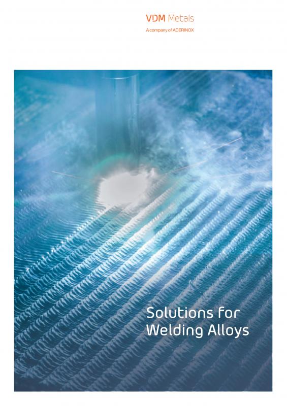 Broschüre Solutions for Welding Alloys 