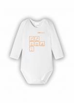 Schiesser Baby-Body langarm, Gr. 56 